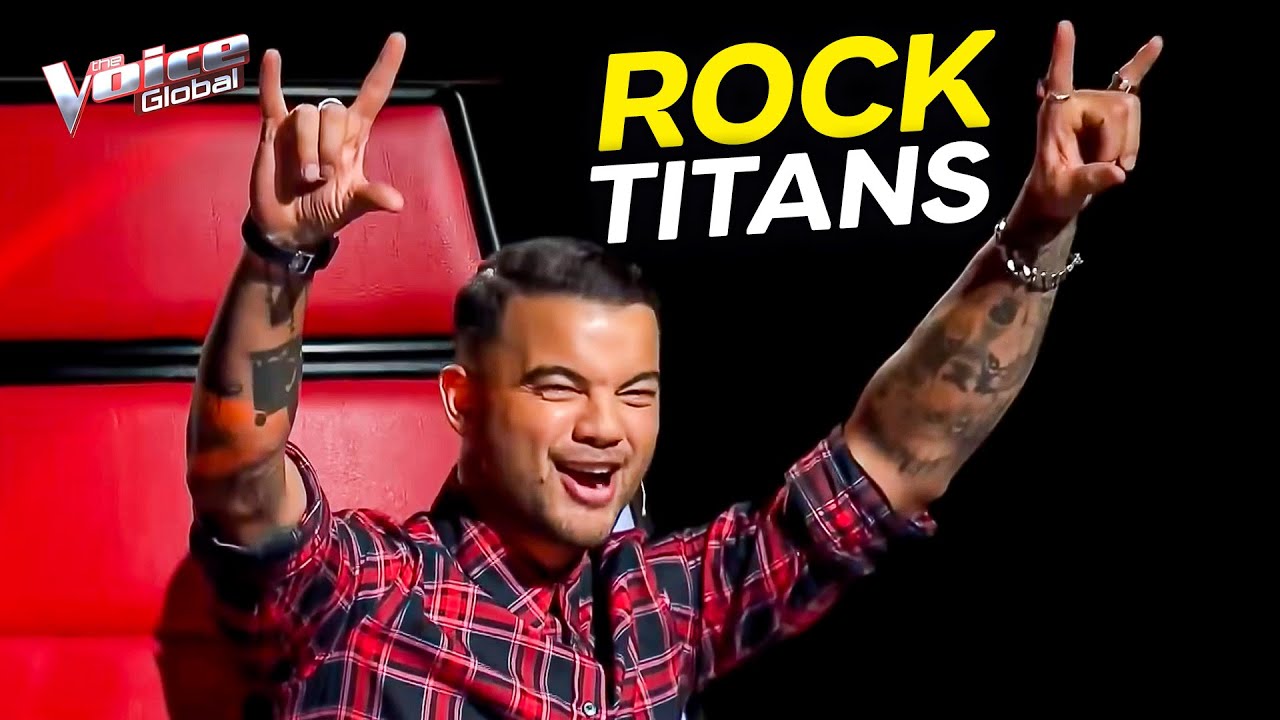 Top 10 INSANE Rock Anthems That Set the Stage on FIRE | The Voice