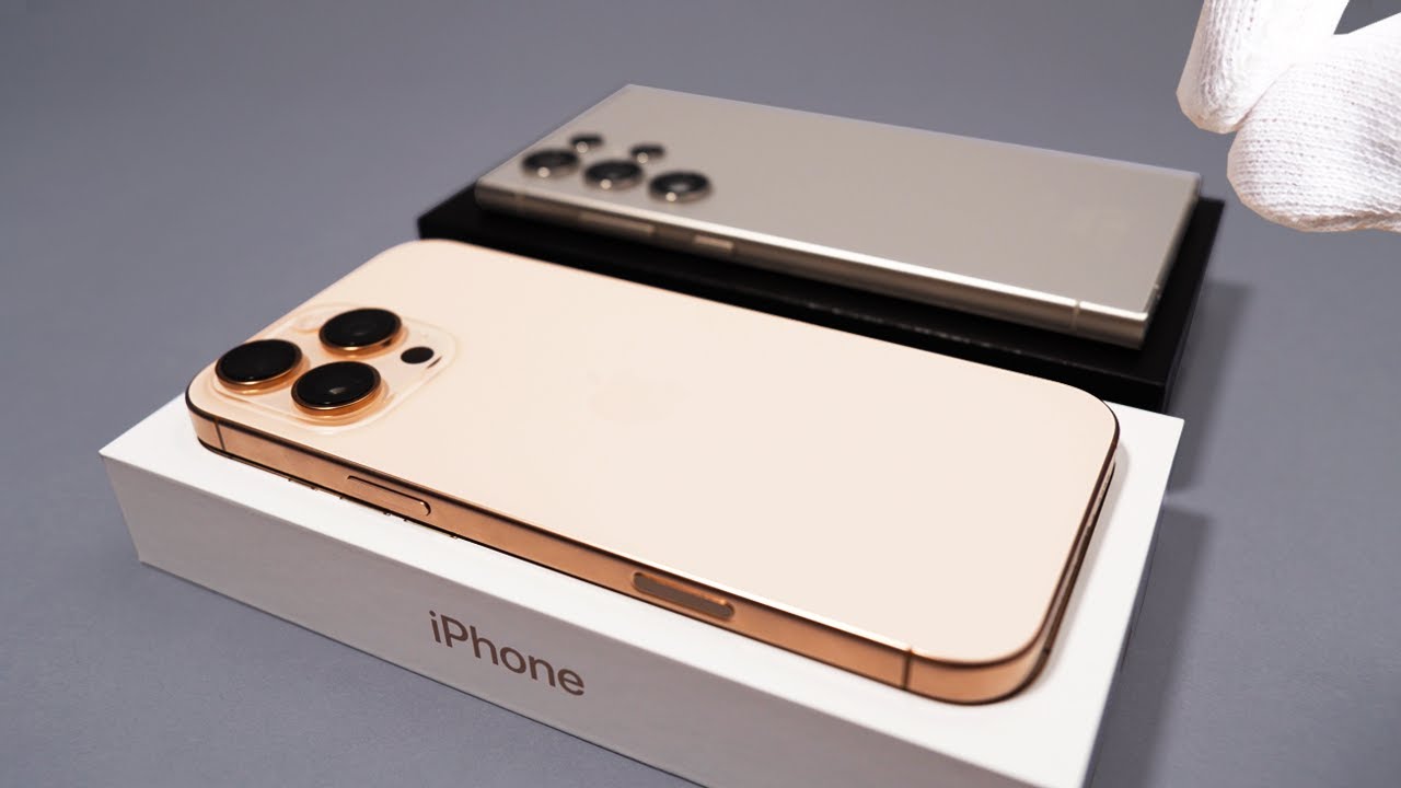 iPhone 16 Pro Max vs Samsung Galaxy S24 Ultra Unboxing and Test