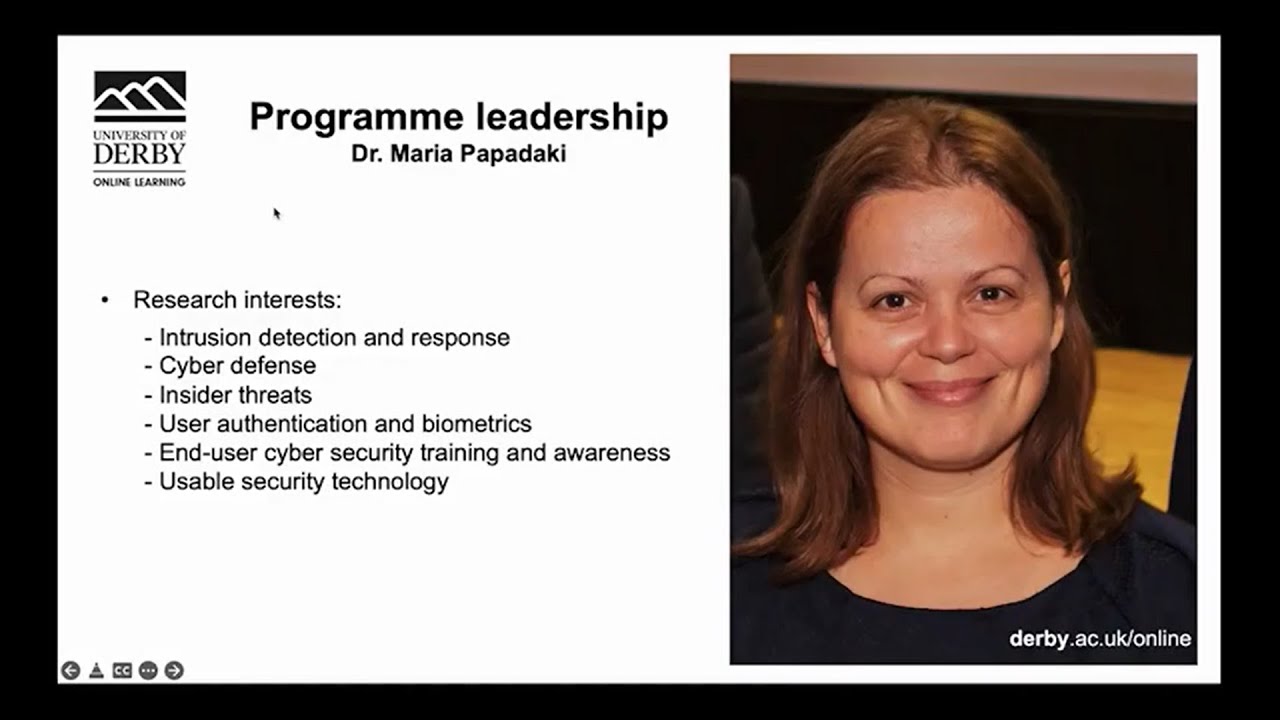 Cyber Security MSc - Subject Talk