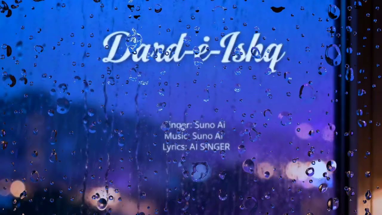 Dard e Ishq (Sad Hindi Love Rap) | AI SINGER | Suno Ai