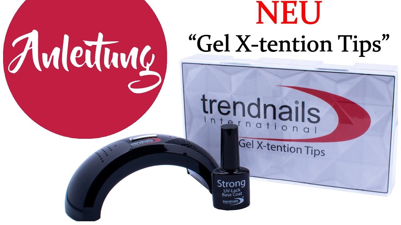 Nagelverl&auml;ngerung mit den Gel X-tention Tips | Anleitung