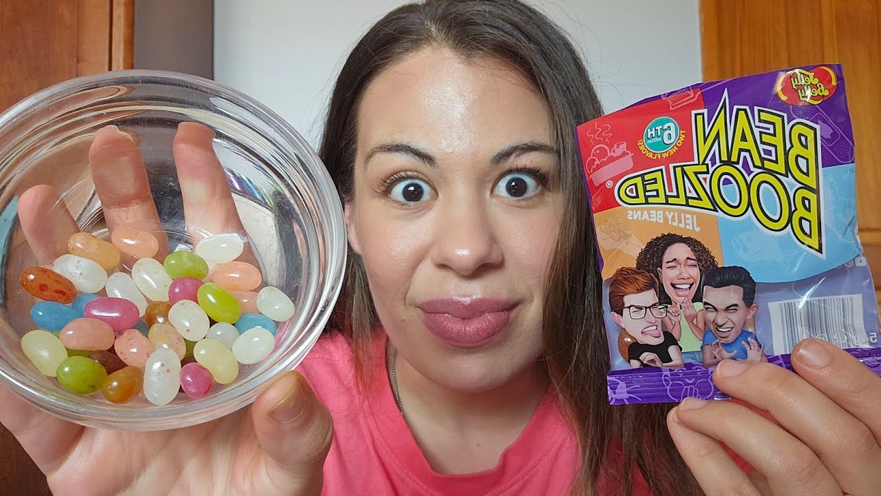 ASMR Trying Bean Boozled Jelly Beans 🤪🤢