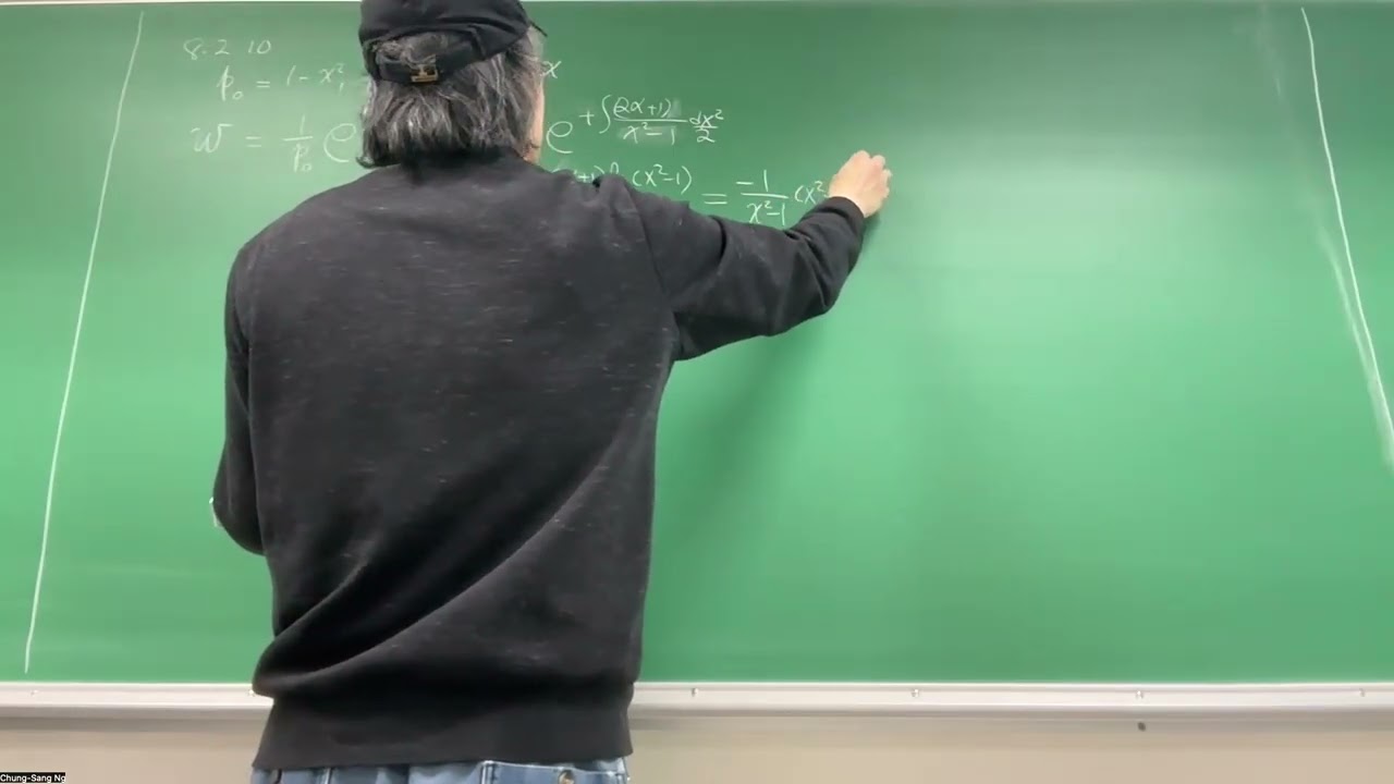 Arfken Exercise 8.2.10 The Ultraspherical Polynomials