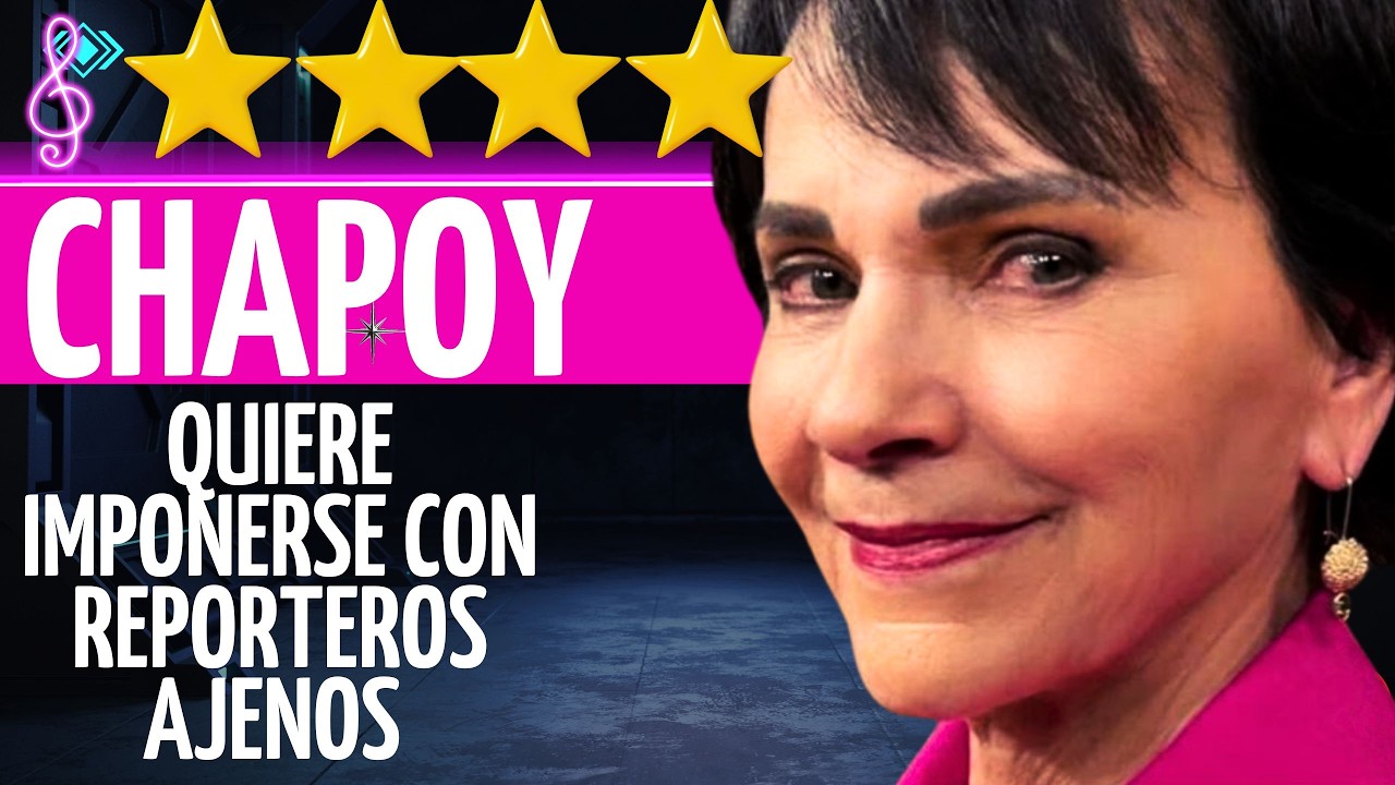 CHAPOY, SE IMPONE CON REPORTEROS AJENOS