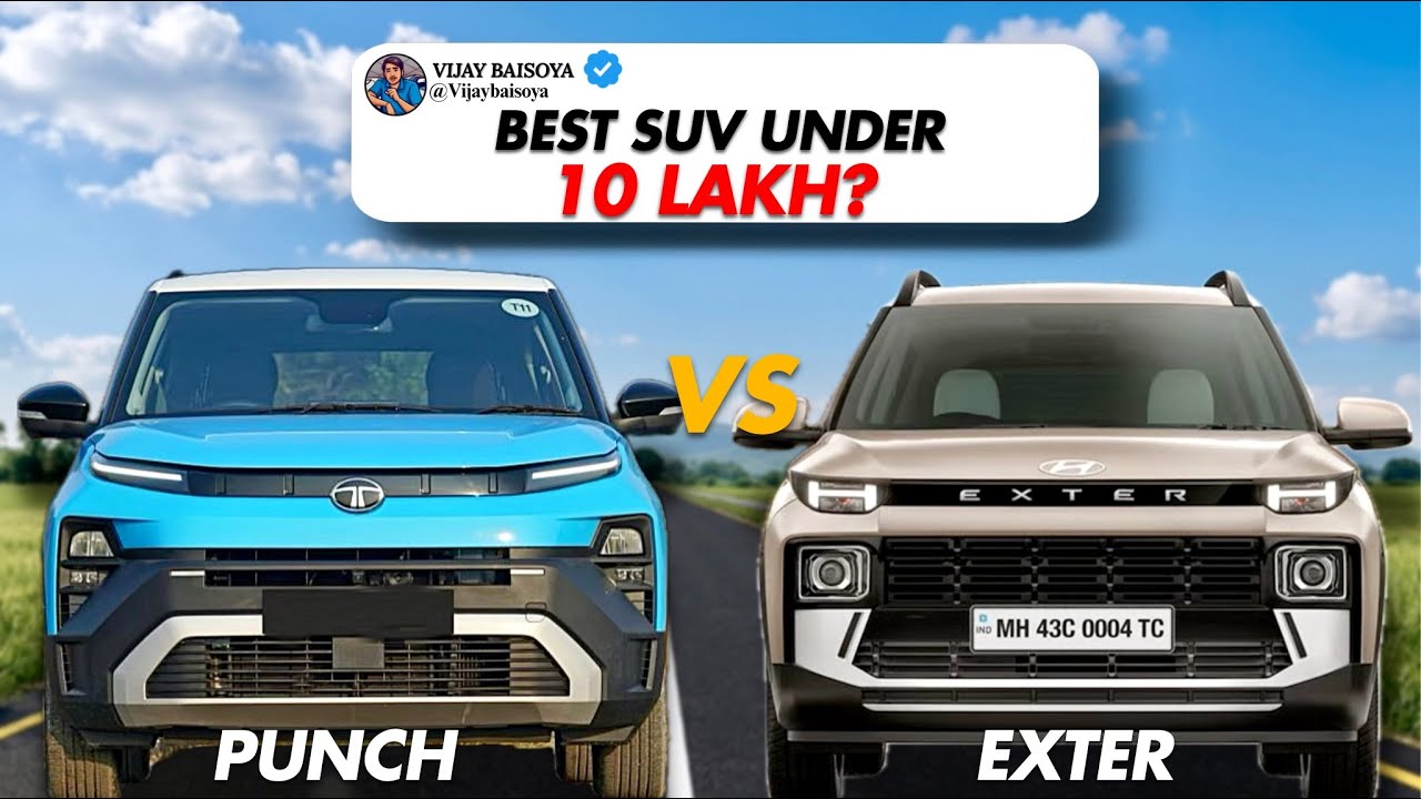 Tata Punch 2026 or Hyundai Exter? Find Out Which is the Best Value for Money! 💰