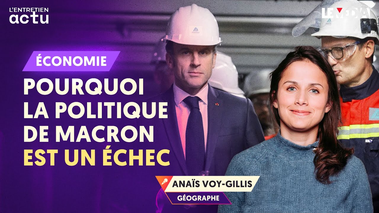 CETTE SPÉCIALISTE EXPLIQUE POURQUOI LA RÉINDUSTRIALISATION DE LA FRANCE EST UN ÉCHEC (A.VOY-GILLIS)