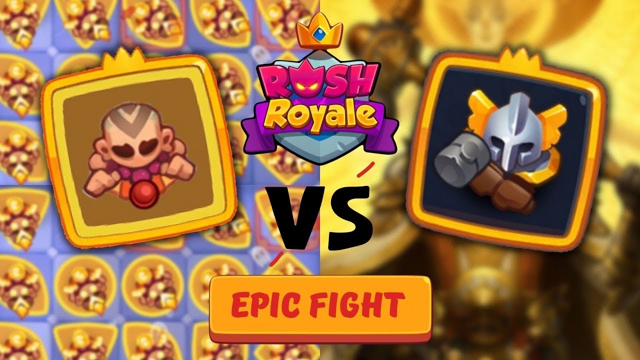 Rush Royale | LVL 7 MONK DEFEATS LVL 11 INQUIS WITH 2525% CRIT | QUICK GAMEPLAY