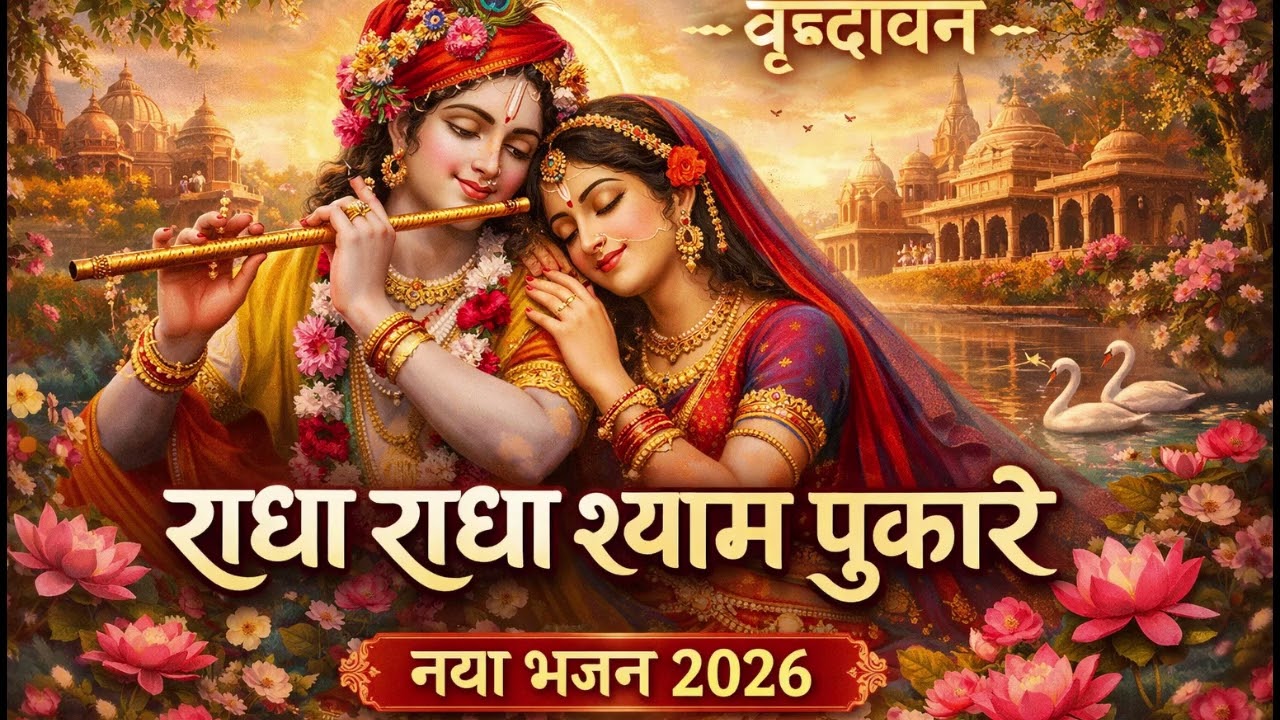 Radha Radha Shyam Pukare 🌸 | Vrindavan Bhajan | New Bhajan 2026 | राधा राधा श्याम पुकारे