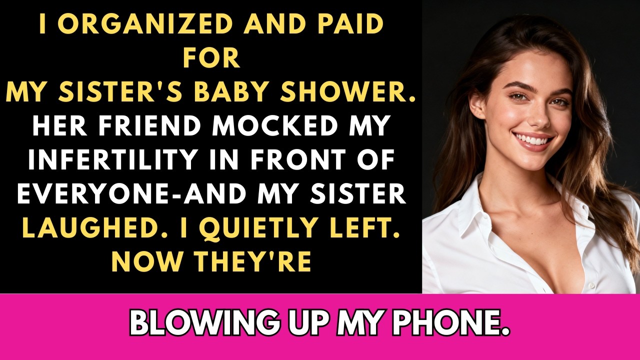 I Organized   Paid for My Sister's Baby Shower, Then Her Friend Mocked My Infertility in Public