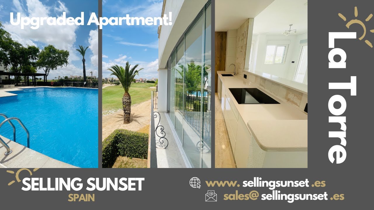 Selling Sunset Spain, Murcia - Upgraded Apartment! - La Torre Golf Resort
