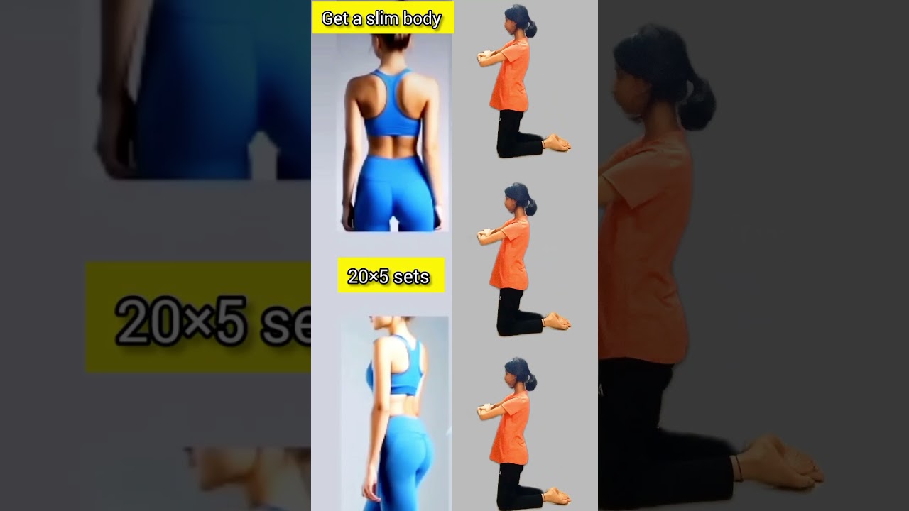 get a slim body #yoga #weightloss #shorts #trending