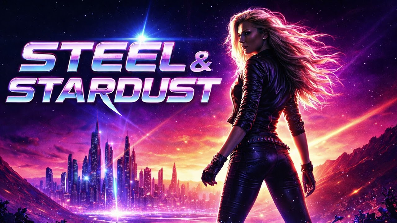 STEEL & STARDUST ⚡ Retro Italo Cinematic Synthwave Anthem (Epic 80s Female Vocal)
