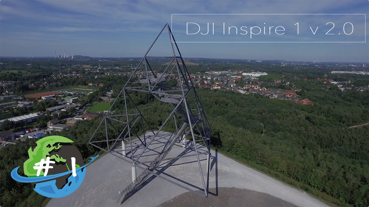 Tetraeder Bottrop  I  4 K  I  DJI Inspire 1
