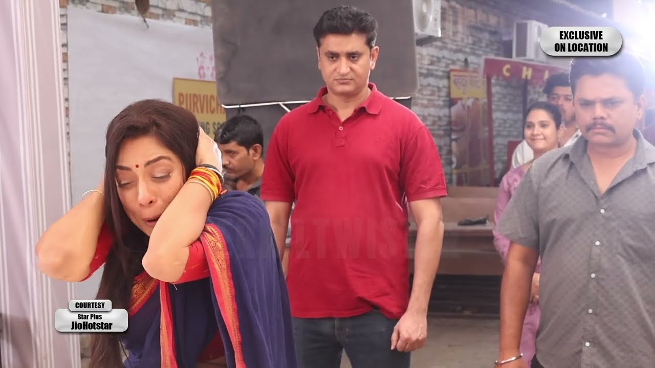 Anupamaa Serial On Location: Anupama cries over her mistake, behind the scenes