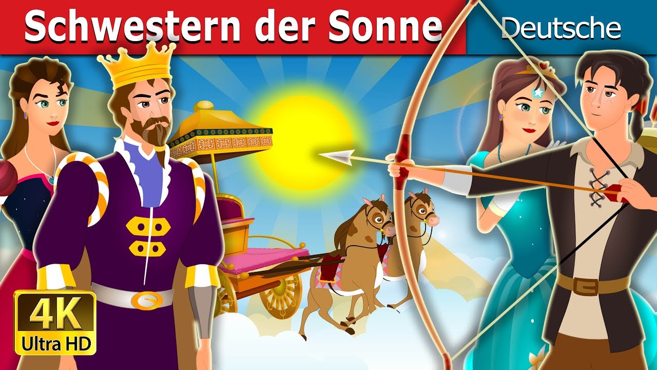 Schwestern der Sonne | The Sisters of the Sun Story | Gute Nacht Geschichte | Deutsche Märchen