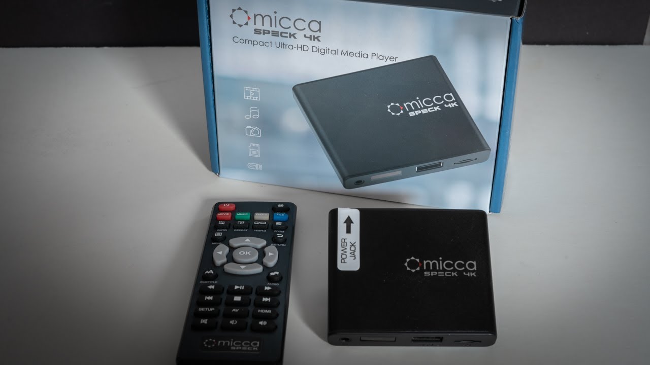Micca Speck 4K Ultra HD Media Player