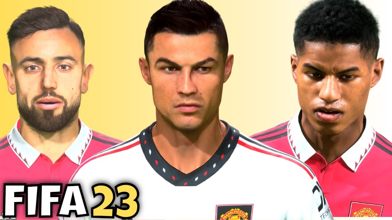 FIFA 23 Manchester United Faces
