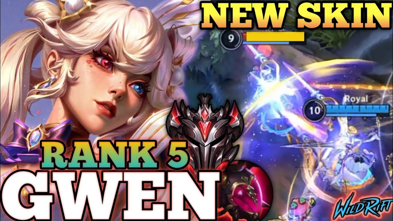 GWEN HARD CARRY MVP PLAY! OVERPOWER ONE SHOT META BUILD - TOP 5 GLOBAL GWEN BY Royal - WILD RIFT