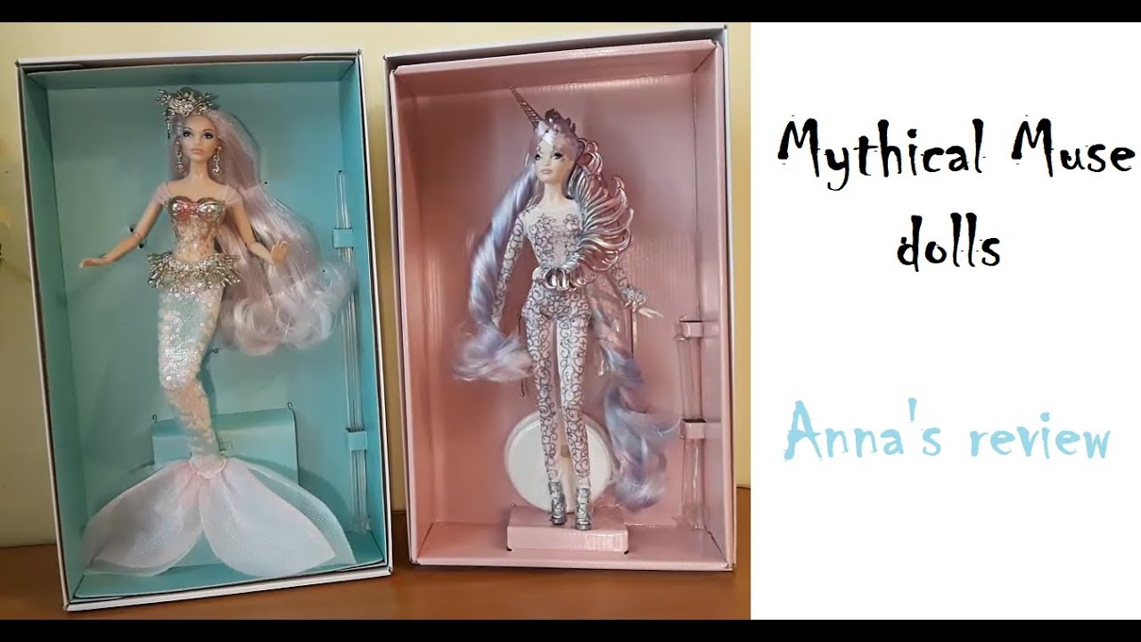 Мифические музы русалка и единорог. Обзор сравнение двух кукол серии Mythical Muse​ dolls