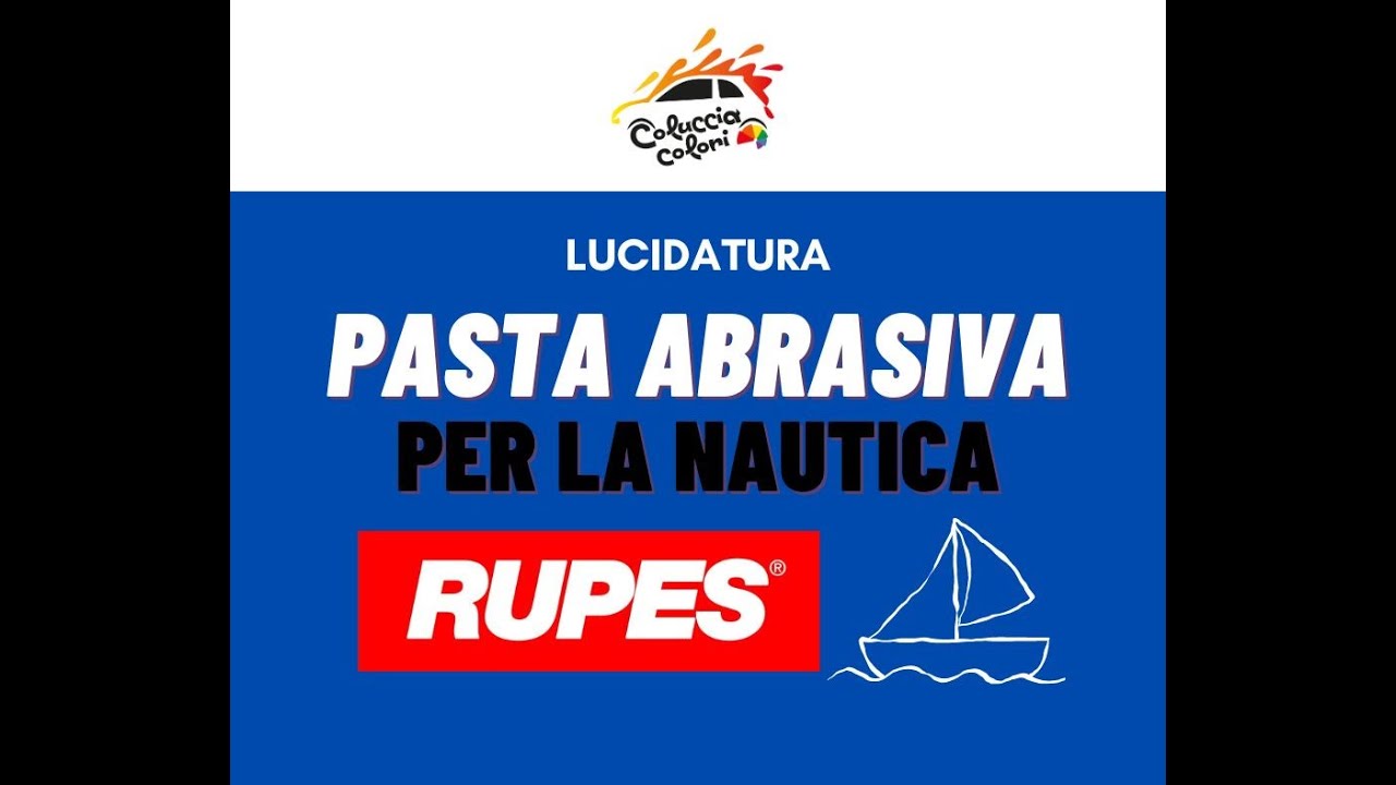 XC-2 RUPES Pasta abrasiva per la nautica