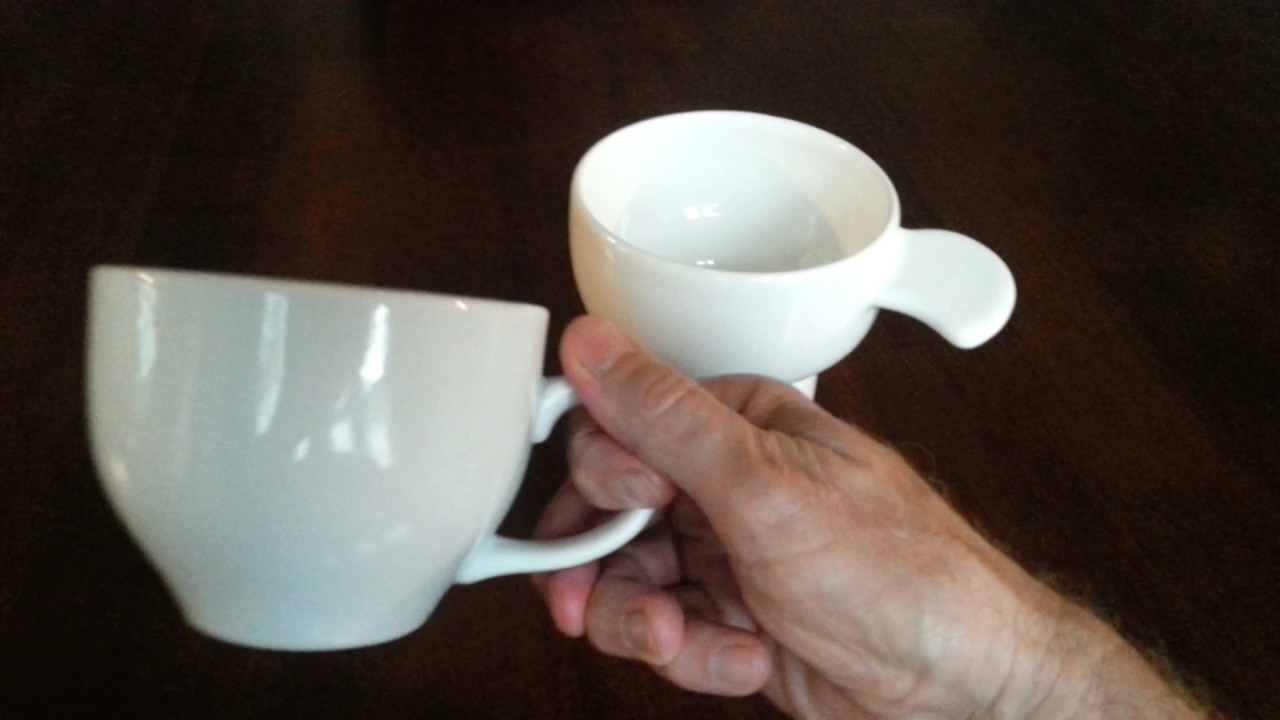 Cafe-ERGO - ergonomic coffee cup comparison
