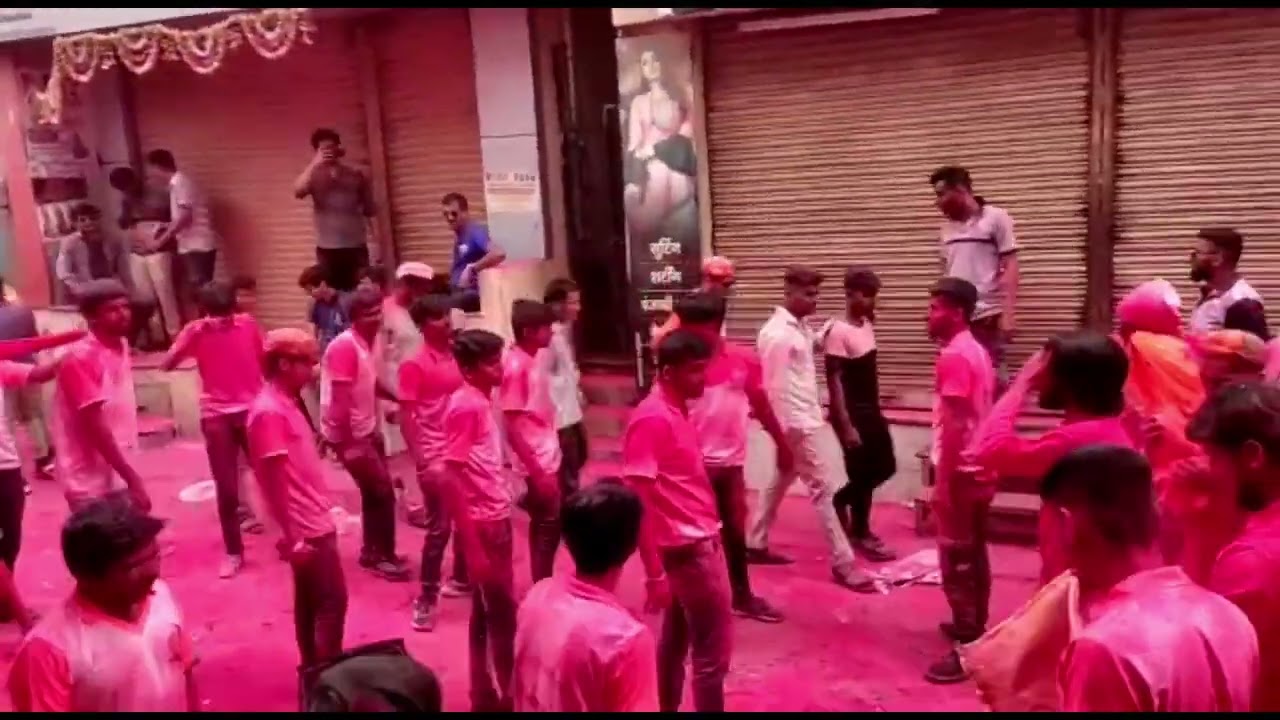 गुलाल हाच चोपड्याचा इतिहास/gulal king chopda city #गणपति विसर्जन चोपडा शहर/#chopda city vlog