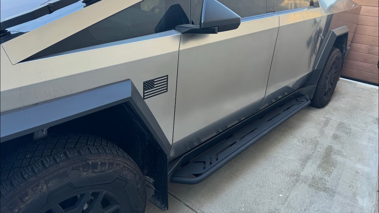Tesla Cybertruck Running Boards!