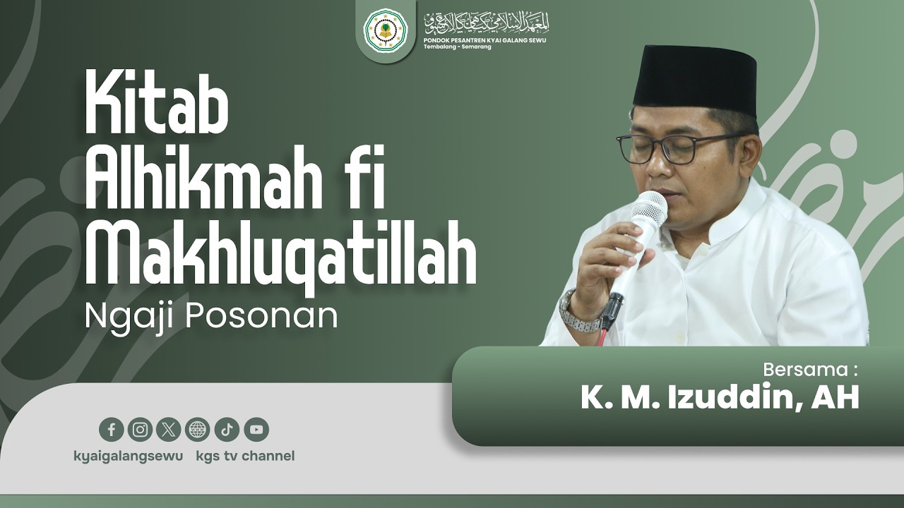 [18] Ngaji Posonan Adda'wah Annahdliyah Bersama Ust. Muhammad Ulin Nuha ABA, M.Si. || Halaman 61-66