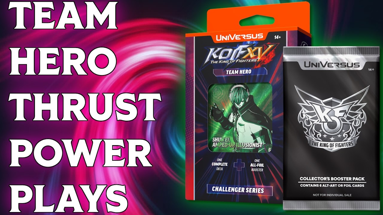 Universus King of Fighters XV Epic Collectors Pack First Look