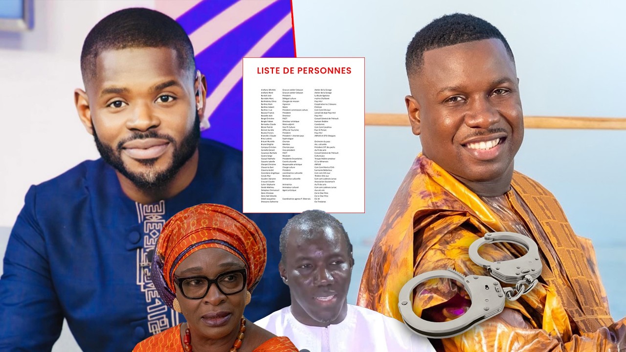 Urgent - Aff. Pape Cheikh : D’autres artistes impliqués? voici la liste des personnes arrêtées 