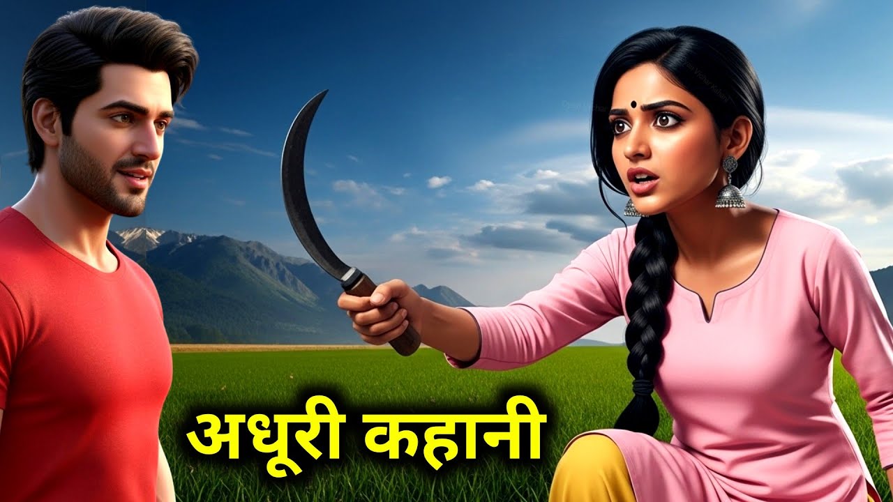 अधूरी कहानी। गांव की जात बिरादरी। Hindi stories_Storytelling 