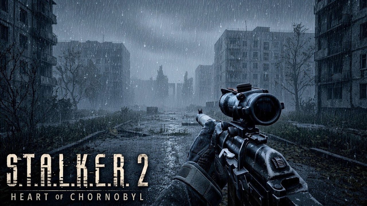 Exploring Pripyat Under Rain - STALKER 2 Immersive Realistic Graphics Gameplay
