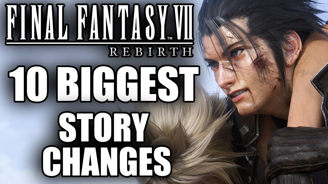 Final Fantasy 7 Rebirth vs Original - 10 BIGGEST STORY CHANGES