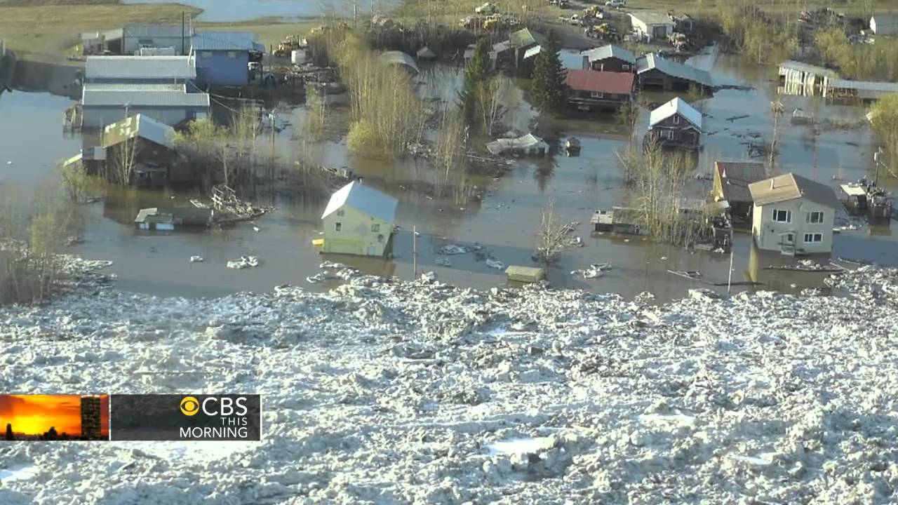 Alaska ice jam flooding prompts town's evacuation