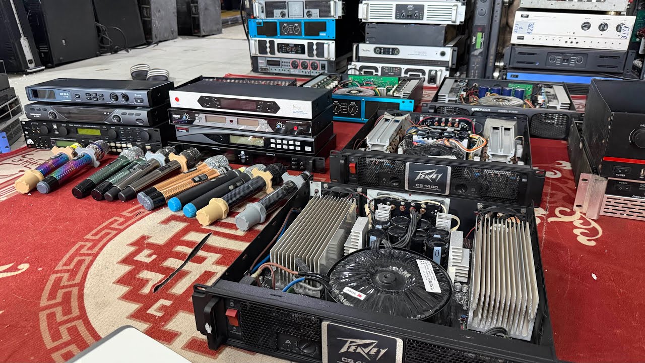 Đẩy bãi mỹ peavey CS4000 giá rẻ, 300k/c vang bãi-mích baier 800k/b thanh lý-0936.118.558