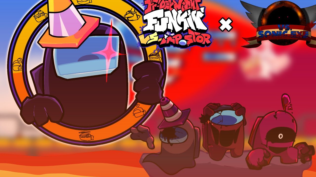 #35【Friday Night Funkin'│Vs Impostor × Sonic cover song】あのブラックexeが明らかに... #ゆっくり実況