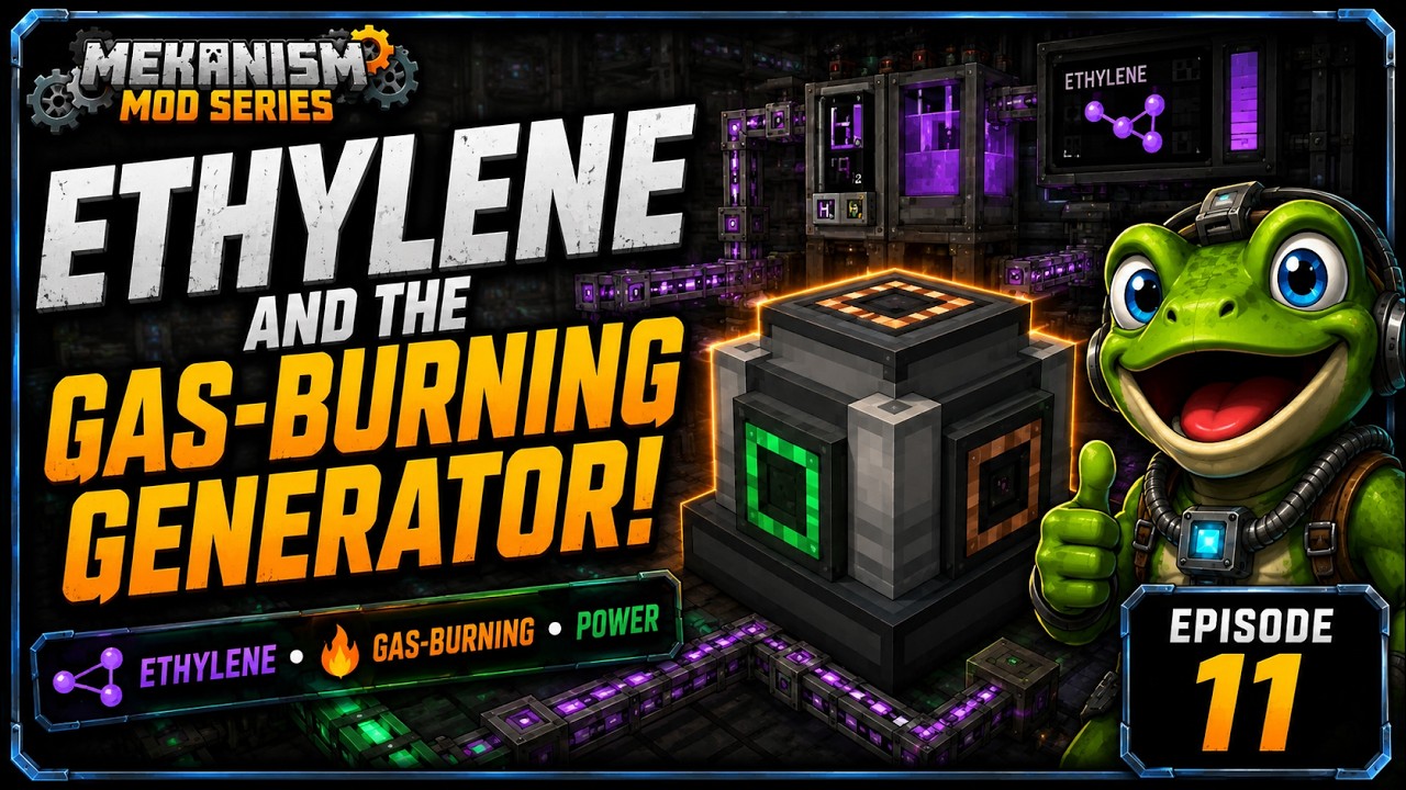 Mekanism 101 &ndash; Gas-Burning Generator and Ethylene (Chapter 3.3)
