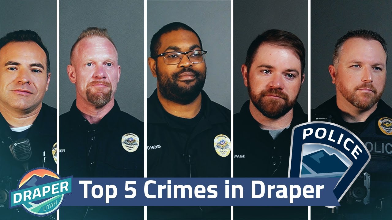 The Top 5 Crimes in Draper | Draper Police