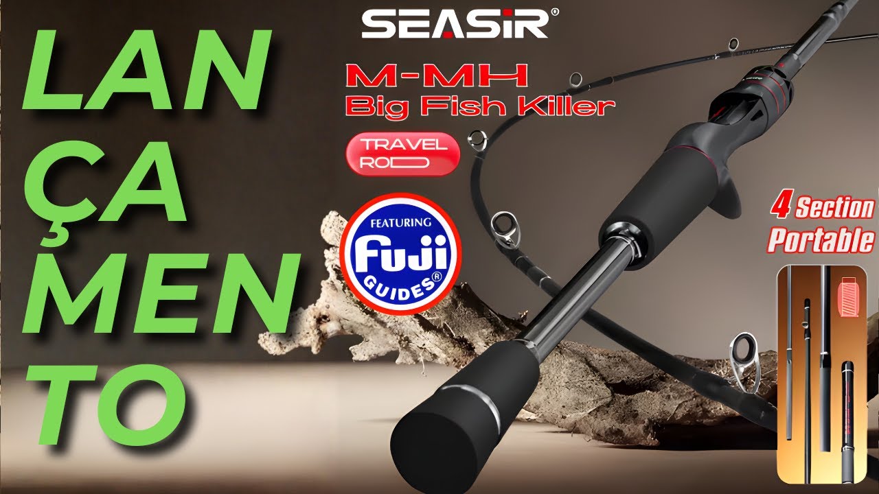 Vara Salminus Travel 4 partes é boa? ANÚNCIO COMENTADO