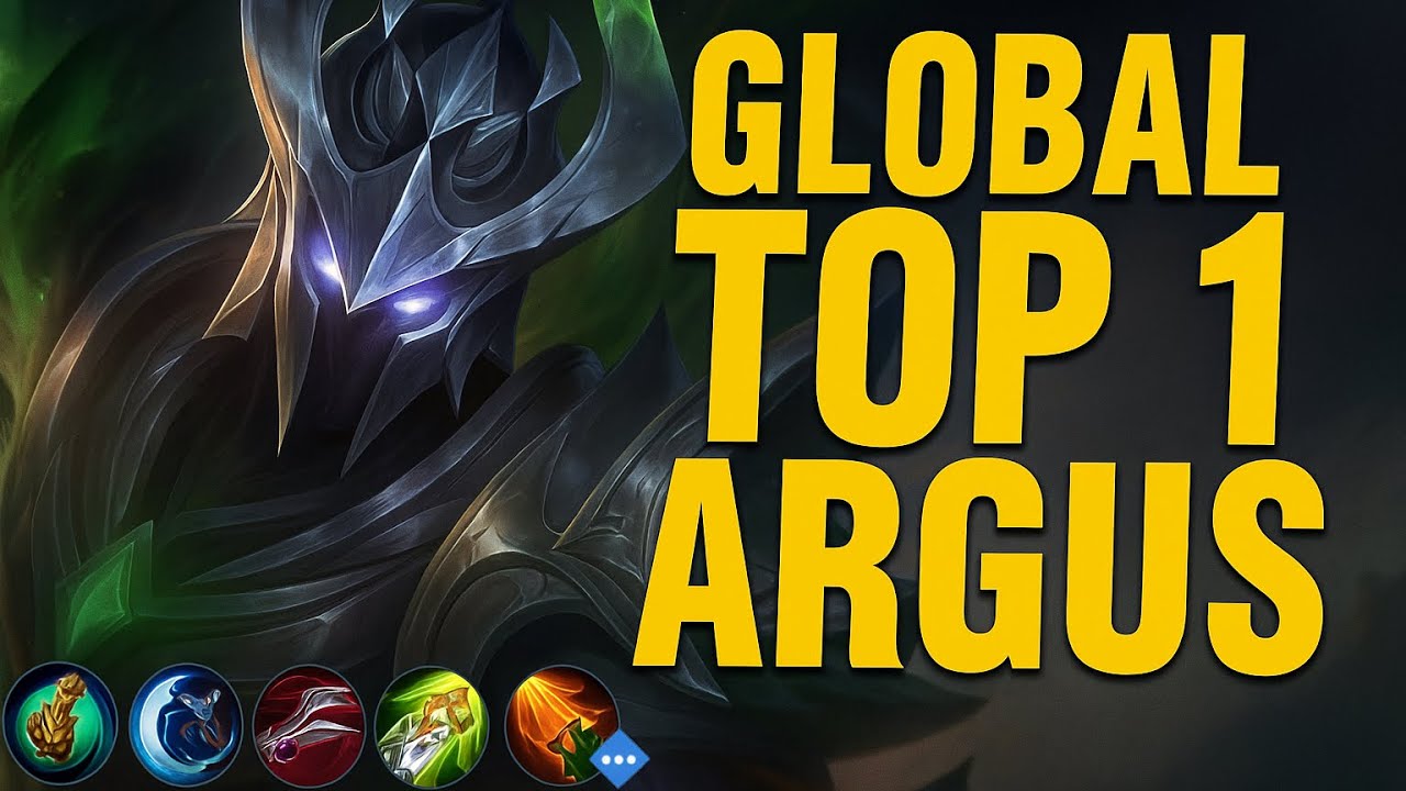 GLOBAL TOP 1 ARGUS’un Buildiyle Oynadım! - Mobile Legends Bang Bang