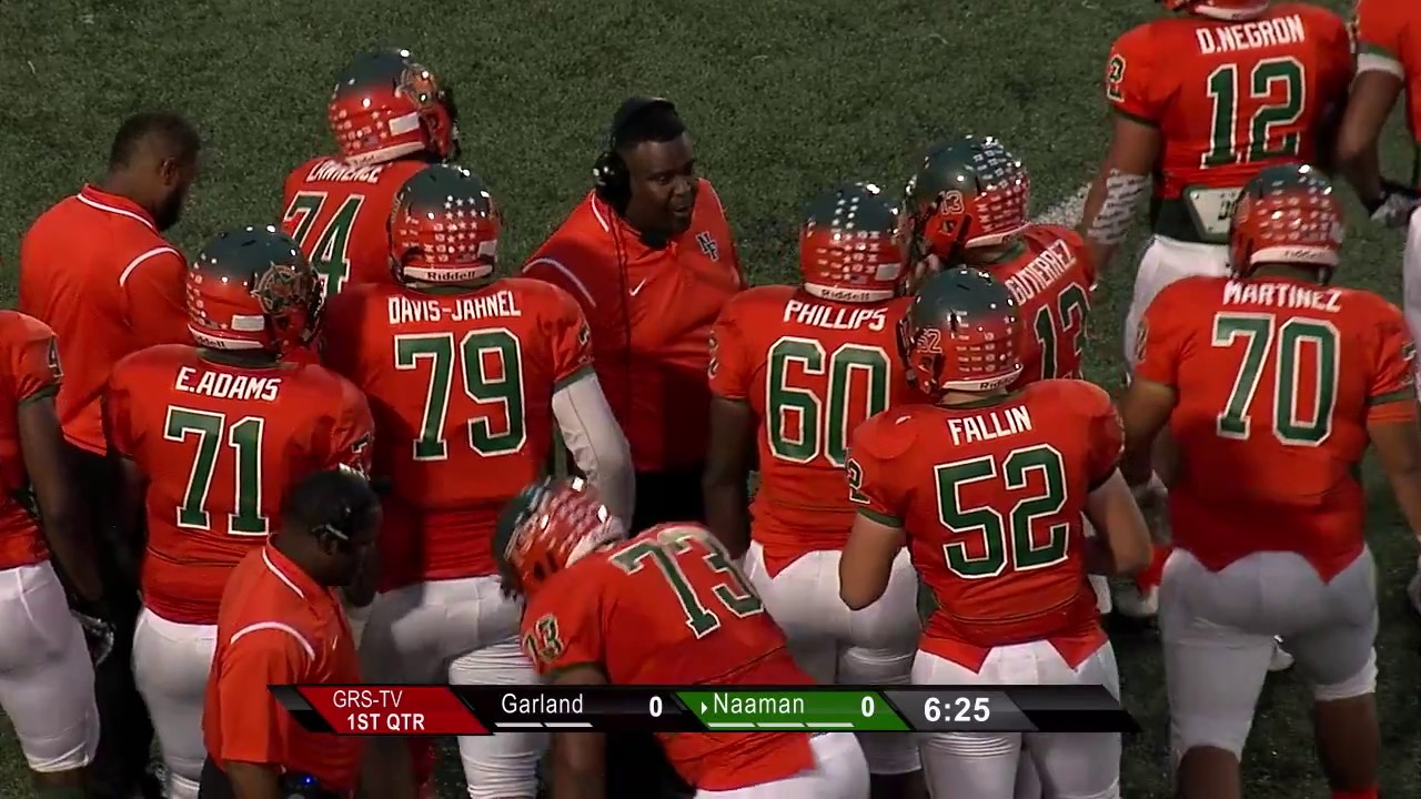 Garland ISD: Garland @ Naaman Forest Football