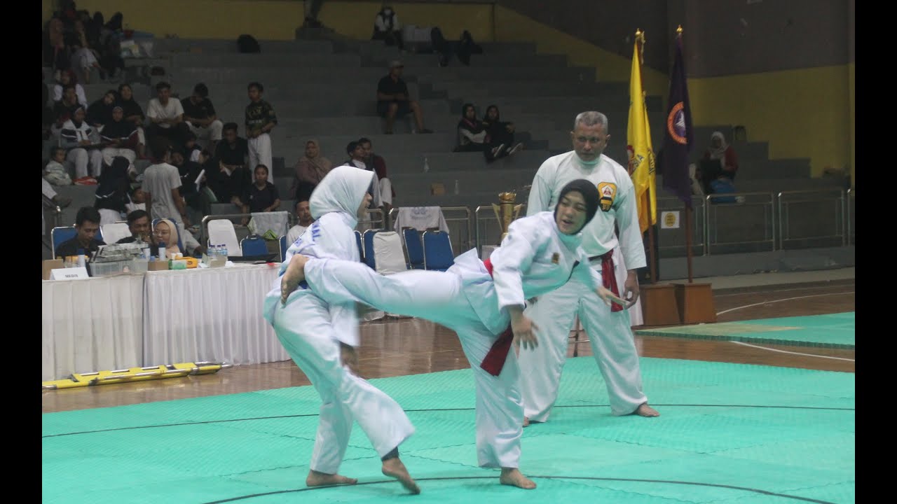 SERANG HINDAR TERPANAS di Kejurnas ke-27 Silat Perisai Diri antar-Perguruan Tinggi di Bandung 2023