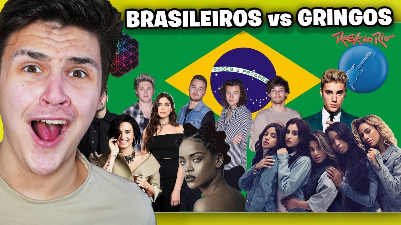 FÃS BRASILEIROS vs GRINGOS - WHO'S BETTER ?