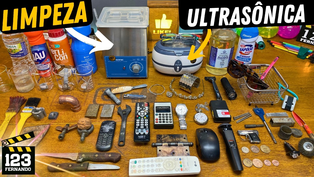 BANHEIRA ULTRASSÔNICA AFR VGT 800 E CUBA ULTRASSÔNICA VGT 1620T REALIZAM LIMPEZA POR ULTRASSOM