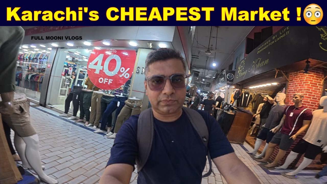 Karachi's Biggest Wholesale Market Tour - Saddar, Zainab Market & Rex Center!