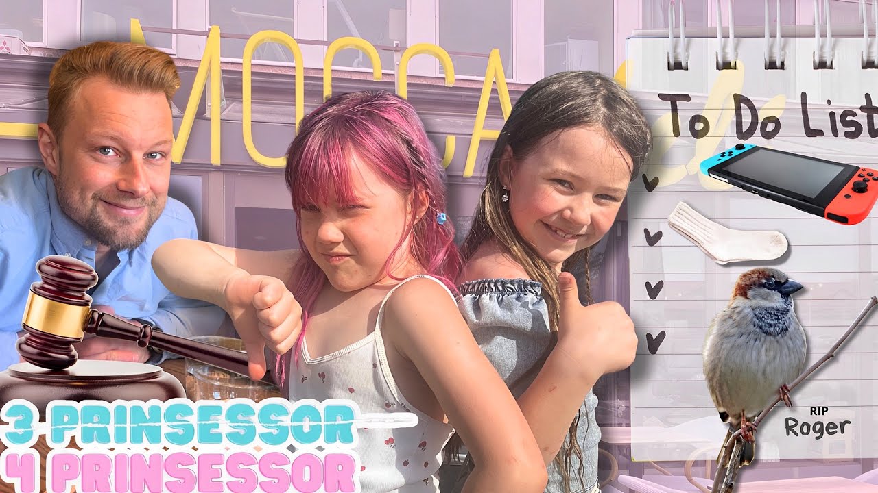 En vanlig dag🙇🏻‍♀️ strumpmemory, fågelroger o ett & Annat utbrott🧦🦜😩🧇- 3prinsessor VLOGG