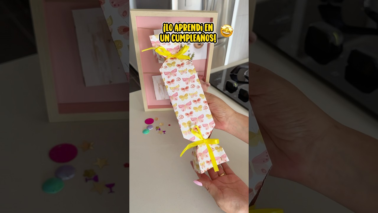 Un hermoso regalo en forma de dulce, s&uacute;per creativo #tips #regalos #ideascreativas #lifehacks