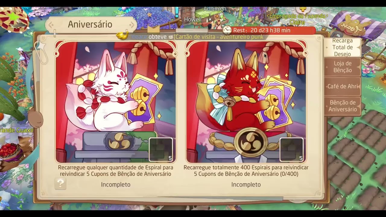 Evento de Aniversario EST 207 l Tales of Wind RR  #TalesofWindRadiantRebirth #towrr