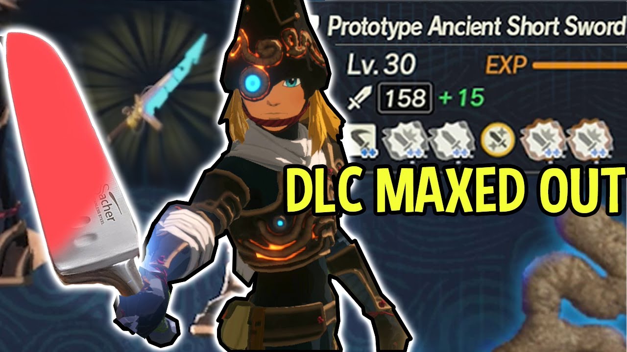 Hyrule Warriors Age of Calamity DLC | Prototype Ancient Sword Gameplay Commentary