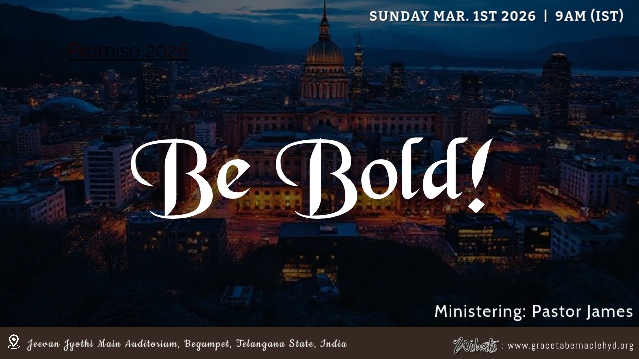 Full Sunday Service | Be bold!